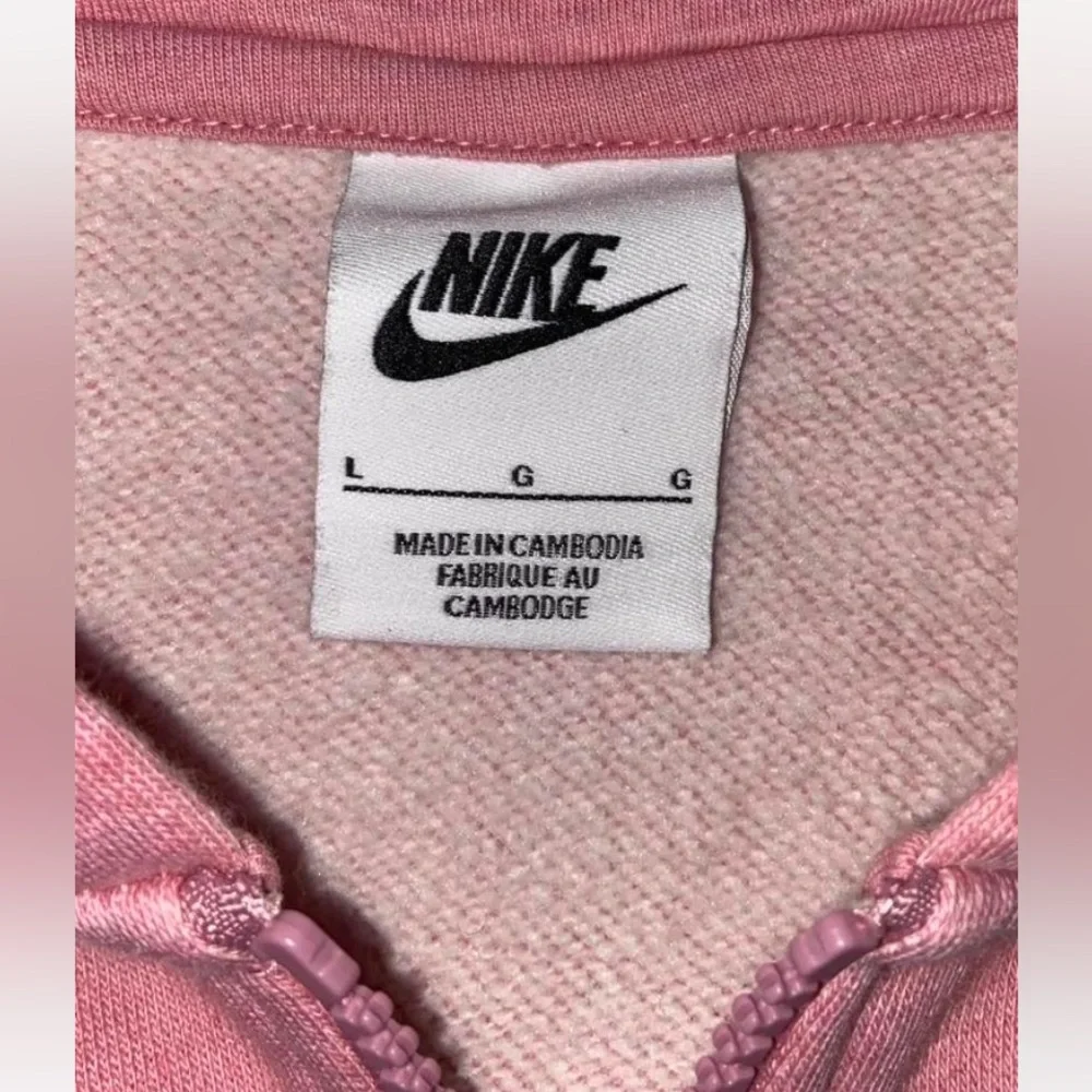 Nike Women's Soft Pink Full-Zip Hoodie - Picture 2 of 7